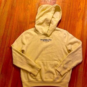 Abercrombie & Fitch Kids Yellow Hoodie